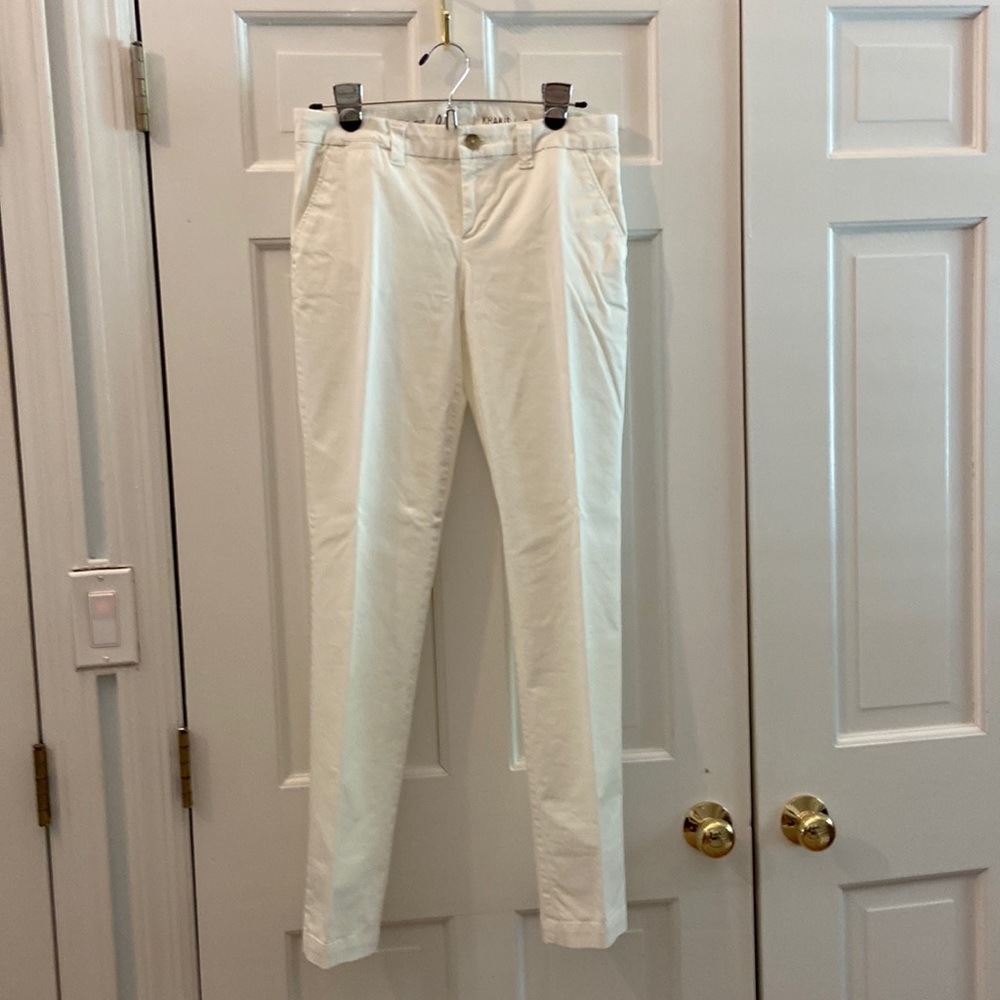 White khaki size 0